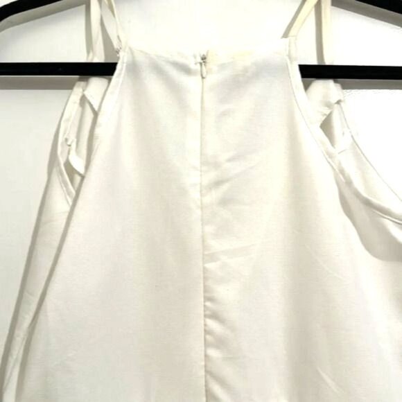 Floral Maxi Dress With Ruffle Detail & Spaghetti Straps By Elan - Picture 4 of 11